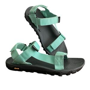 Merrell Breakwater Strap Sport Sandals Women’s 9 Mint Green Vibram Outdoor